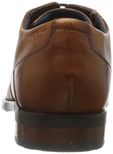 Bugatti Men's 312163174100 Derbys, Cognac, 7.5