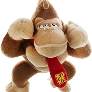 Good Stuff Donkey Kong 8 Inch Standing Stuffed Plush Toy