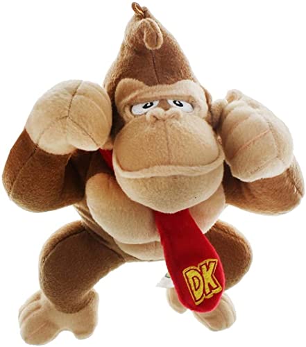 Good Stuff Donkey Kong 8 Inch Standing Stuffed Plush Toy