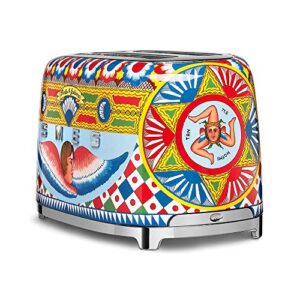 Dolce and Gabbana x Smeg TSF02DGUS 4 Slice Toaster,"Sicily Is My Love," Collection