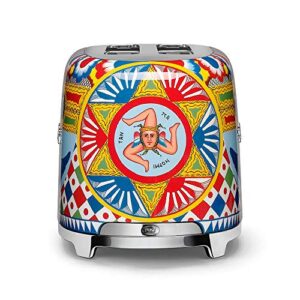 Dolce and Gabbana x Smeg TSF02DGUS 4 Slice Toaster,"Sicily Is My Love," Collection