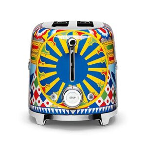 Dolce and Gabbana x Smeg TSF02DGUS 4 Slice Toaster,"Sicily Is My Love," Collection