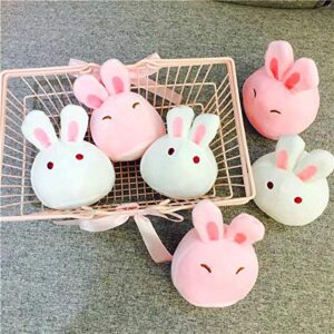 REFAHB Cute Plush Pillow Throw Pillow Removable Stuffed Animal Toys Creative Gifts for Girls (Bunny)