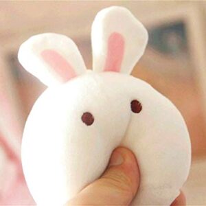 REFAHB Cute Plush Pillow Throw Pillow Removable Stuffed Animal Toys Creative Gifts for Girls (Bunny)