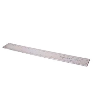 utoolmart straight ruler 20cm metric plastic clear measuring tool 1 pcs