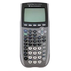 texas instruments ti-84 plus silver edition graphing calculator (renewed)