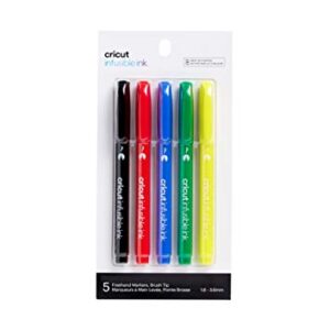 Infusible Ink Freehand Brush Marker, 5 Pack-Basics