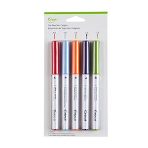 cricut gel set, origins (5) pens