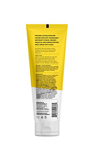 Acure Ultra Hydrating Conditioner, Yellow, pumpkin, 8 Fl Oz