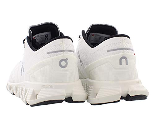 On Women's Cloud X Sneakers, White/Black, 9 Medium US