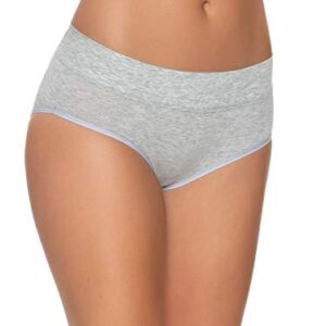 Felina Women's Pima Cotton Hipster Panties - Comfortable Seamless Underwear for Women, 5-Pack…