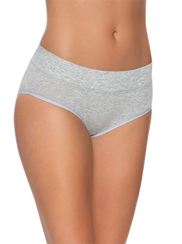 Felina Women's Pima Cotton Hipster Panties - Comfortable Seamless Underwear for Women, 5-Pack…