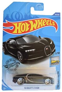 hot wheels factory fresh 7/10 '16 bugatti chiron 89/250, black