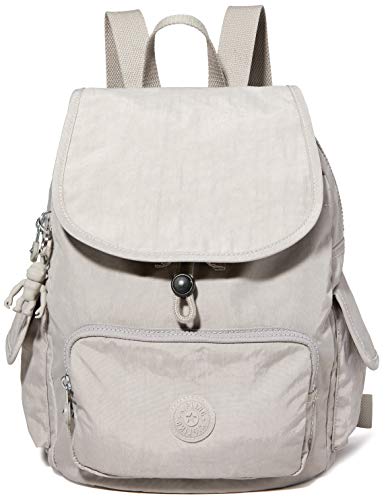 Kipling Women's Backpack, Grey Grey, 27x33.5x19 Centimeters (B x H x T)