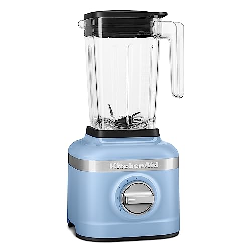 KitchenAid K150 3 Speed Ice Crushing Blender with 2 Personal Blender Jars - KSB1332Y - Blue Velvet