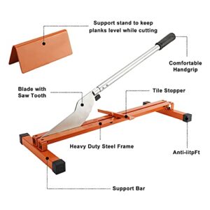 HighFree Laminate Floor Cutter Hand Tool Laminate Flooring Cutter for 8-inch & 12-inch Wide and 4-12mm Thick Composite Floor