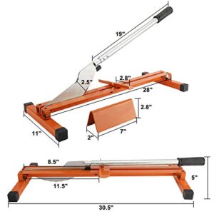 HighFree Laminate Floor Cutter Hand Tool Laminate Flooring Cutter for 8-inch & 12-inch Wide and 4-12mm Thick Composite Floor