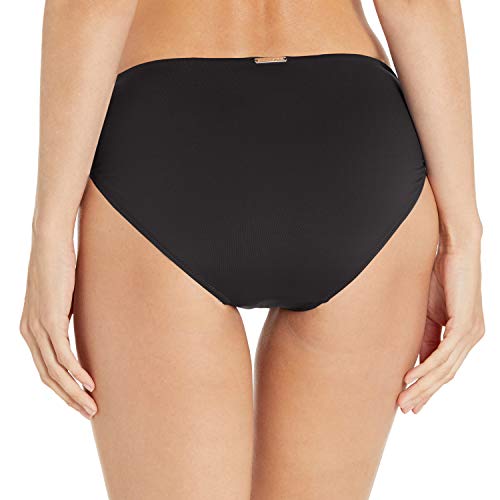 Kanu Surf Women's Bikini Swimsuit Bottoms, Black Mid-Rise, 8