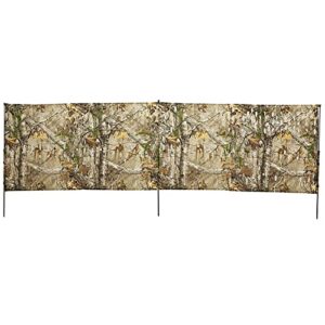 hunters specialties super light portable camo ground blind - durable easy-setup hunting camouflage accessory, 27'' x 8'