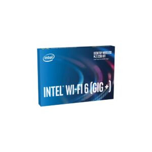 intel wi-fi 6 (gig+) desktop kit, ax200, 2230, 2x2 ax+bt, vpro®