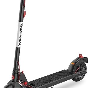 Gotrax APEX XL Commuting Electric Scooter - 8.5" Air Filled Tires - 15.5MPH & 15 Mile Range Folding E Scooter for Adults Commuters (Black)