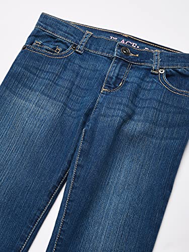 The Children's Place girls Basic Bootcut Jeans, Md Lara Wash Single, 6 7 US