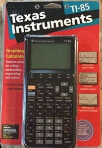 texas instruments ti-85 advanced graphing scientific calculator (renewed)
