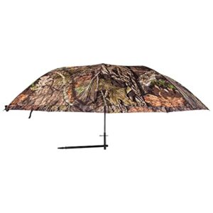 ameristep hunter's umbrella | durable portable weather-resistant mossy oak break-up country camo treestand roof or ground blind shield