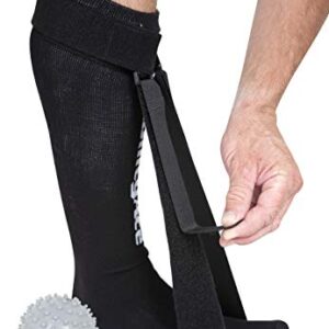 StrictlyStability Plantar Fasciitis Night Sock with Massage Ball Included (Regular)