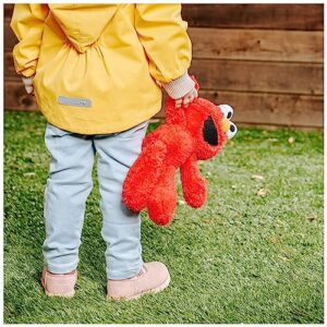 GUND Sesame Street Official Elmo Take Along Buddy Plush, Premium Plush Toy for Ages 1 & Up, Red, 13”