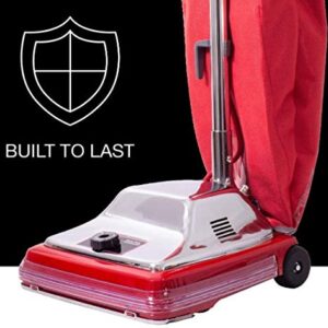 Sanitaire Tradition Upright Bagged Commercial Vacuum, SC886G 8.5" x 17.3" x 21.3