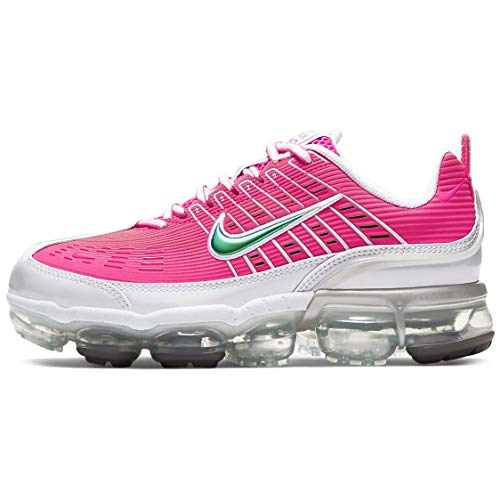 Nike Women's NIKE AIR VAPORMAX 360 Running Shoes, Pink/White, 7