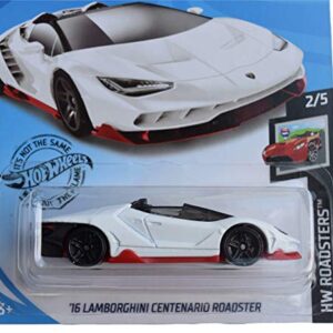 Hot Wheels '16 Centenario Roadster 170/250, White