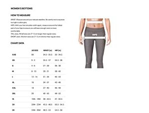 Under Armour Women's Standard HeatGear High No-Slip Waistband Pocketed Leggings, Black (001)/White, X-Large