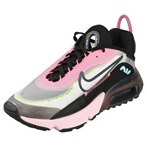 nike air max 2090 womens shoes size 6.5, color: white/black/pink foam
