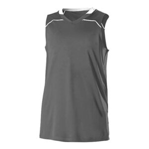 alleson athletic 537jw - basketball jersey wome - 2xl - cc/wh