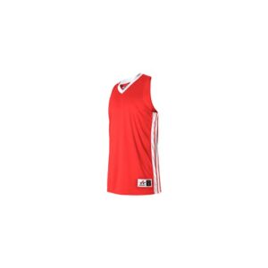 alleson athletic 538j - basketball jersey adultt - l - rd/wh