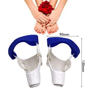 AnHua Valgus Bunion Corrector Orthotics Feet Bone Thumb Adjuster Correction Pedicure Sock Straightener Bunion Splint for Bunions For Crooked Toes Alignment Pain Relief (Style2：Blue white)