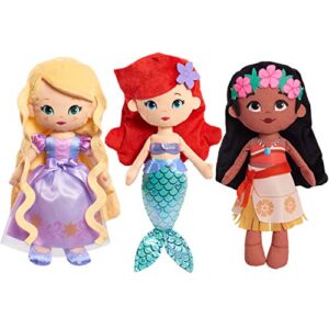 Disney Princess So Sweet Princess Rapunzel, 12.5 Inch Plush with Blonde Hair, Tangled, by Just Play