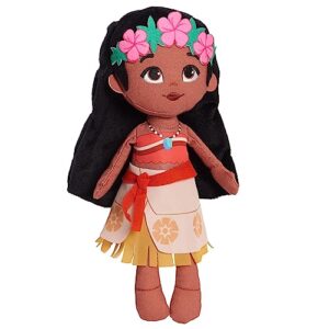 Disney Princess So Sweet Princess Moana, 12 Inch Plushie with Brown Hair, Disney Moana, Officially Licensed Kids Toys for Ages 3 Up, Gifts and Presents by Just Play