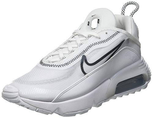 Nike Womens Air Max 2090 Running Trainers CK2612 Sneakers Shoes (UK 6 US 8.5 EU 40, White Black Wolf Grey 100)