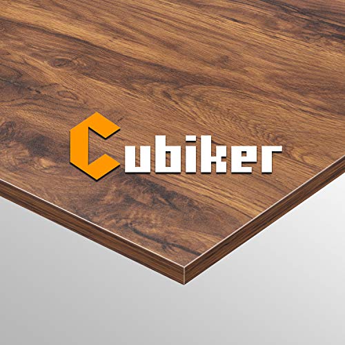 Cubiker L-Shaped Computer Desk 60" with 2 Drawers and Shelves for Storage, Larger Gaming Corner Desk Workstation, Home Office Sturdy Writing Table, Space-Saving, Easy to Assemble, Deep Rustic