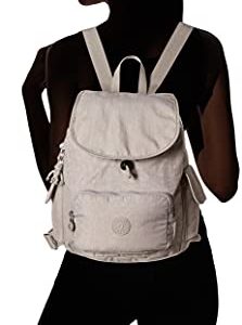 Kipling Women's City Pack Small Backpack, Lightweight Versatile Daypack, Bag, Grey Gris