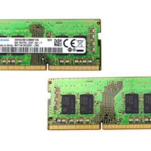 SAMSUNG 16GB 2X8GB DDR4 PC4-19200 2400MHZ 1RX8 CL17 Memory KIT M471A1K43CB1-CRC