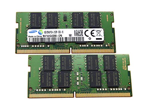 SAMSUNG 16GB 2X8GB DDR4 PC4-17000 2RX8 2133MHZ 1.2V Memory KIT M471A1G43DB0-CPB