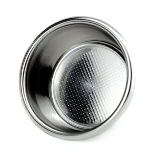 54mm portafilter filter basket | 2 cup | compatible with 54mm breville sage espresso machines express/bambino/bambino plus/840xl/bes450/bes500/bes860xl/bes870xl/bes878/bes880 | stainless steel