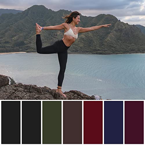 TNNZEET 7 Pack High Waisted Leggings for Women - Buttery Soft Workout Running Yoga Pants