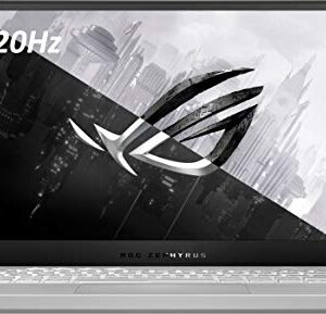 ASUS ROG Zephyrus G14 14" VR Ready 120Hz FHD Gaming Laptop,8Core AMD Ryzen 9 4900HS(Beat i7-10750H),16GB RAM,1TB PCIe SSD,Backlight,Wi-Fi 6,USB C,NVIDIA GeForce RTX2060 Max-Q,Win10 (Moonlight White)