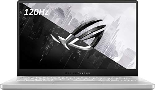 ASUS ROG Zephyrus G14 14" VR Ready 120Hz FHD Gaming Laptop,8Core AMD Ryzen 9 4900HS(Beat i7-10750H),16GB RAM,1TB PCIe SSD,Backlight,Wi-Fi 6,USB C,NVIDIA GeForce RTX2060 Max-Q,Win10 (Moonlight White)