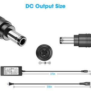 18V Power Cord Replacement for Cricut Explore Air 2, Cricut Maker, Personal Expression Create, Mini, Cake, Original Cutting Machine, Provo Craft Explore One KSAH1800250T1M2 AC Adapter Charger